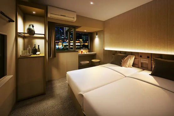 雙床房 18 平方公尺