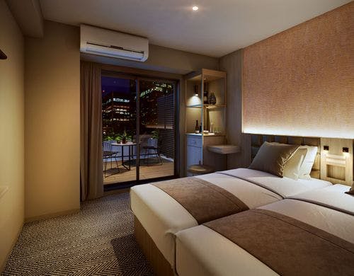 テラス付ツイン18平米イメージ