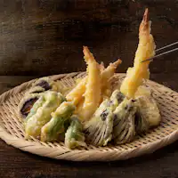 揚げたて味わう天ぷら