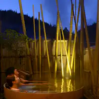 三つの貸切温泉は無料で何度でもご利用OK!