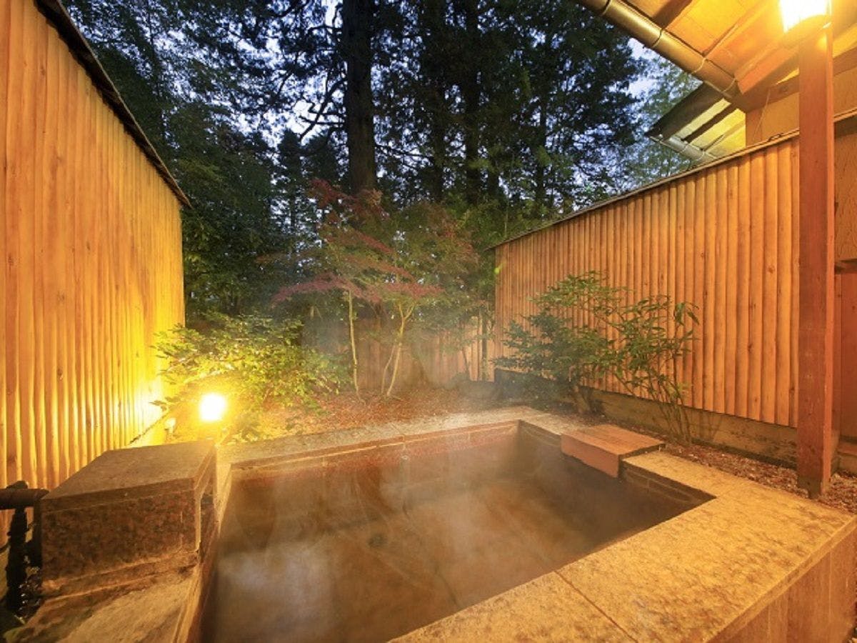 전용 노천탕 유라리