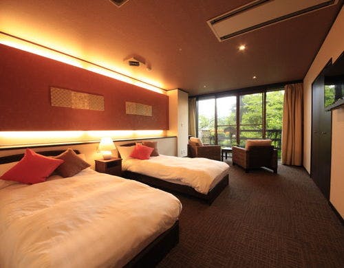 ◆専用内風呂付き洋室ツイン（一例）