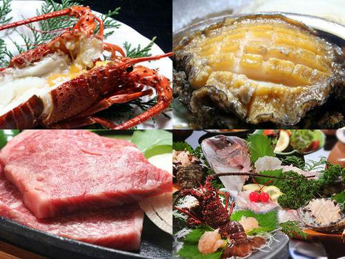 冨久家究極メニュー「満冨久膳」3大三重ブランド！伊勢海老＆鮑＆松阪牛を味わう