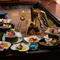 囲炉裏会席料理