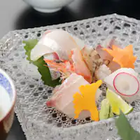 *季節の魚介のお造り(一例)