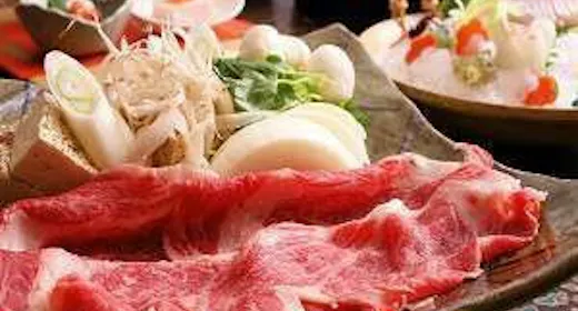 【一休】ボリューム満点~厳選黒毛和牛すきやき会席<夕朝食はお食事処>