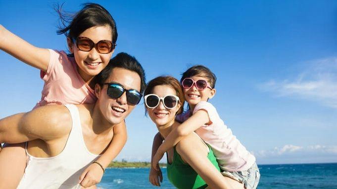 【ファミリーの島旅】1室4名以上のご宿泊が断然お得！食事付のお子様も人数カウントします！