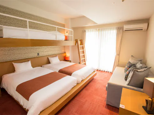 【Bilik Baru☆Gaya Kasual Scandinavia】Dengan loteng