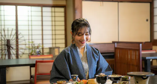 【 定番2食付 】季節の味に舌鼓! 地元の山の幸を愉しむ