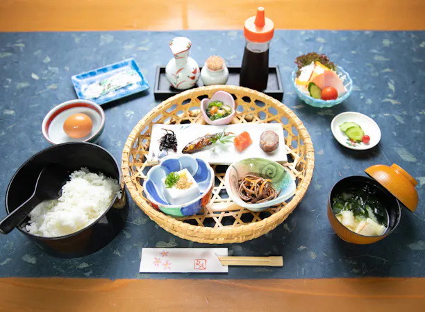 朝食:身体に優しい和朝食<一例>