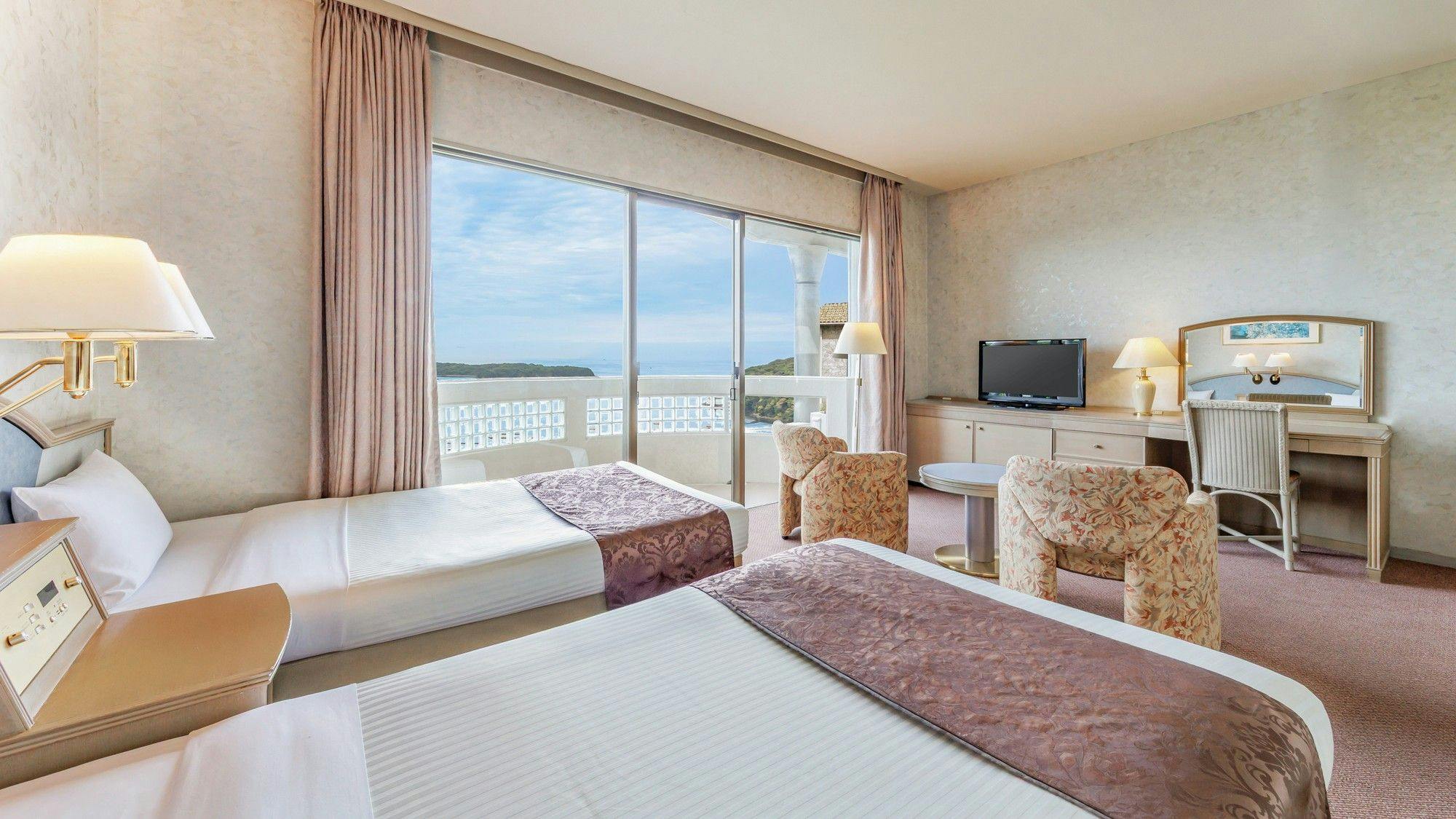 【วิวทะเล】ห้องมาตรฐานสไตล์ญี่ปุ่น-ตะวันตก