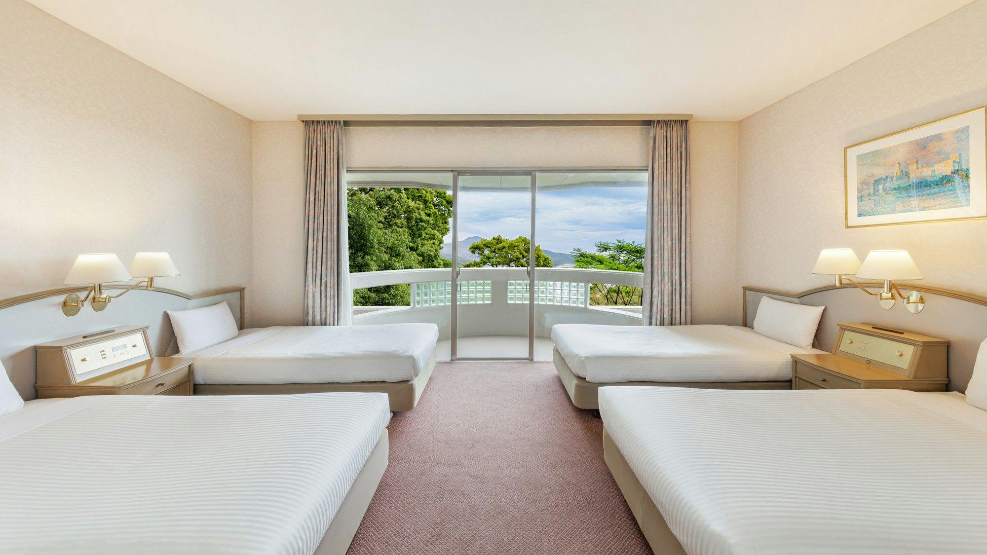 【วิวทะเล】ห้องมาตรฐานสำหรับ 4 ท่าน