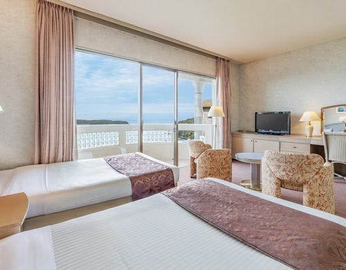 【オーシャンビュー】スタンダード和洋室