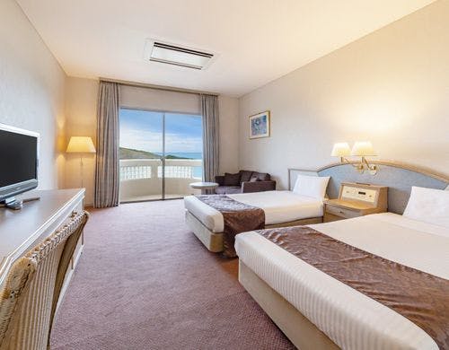 【オーシャンビュー】スタンダードツイン