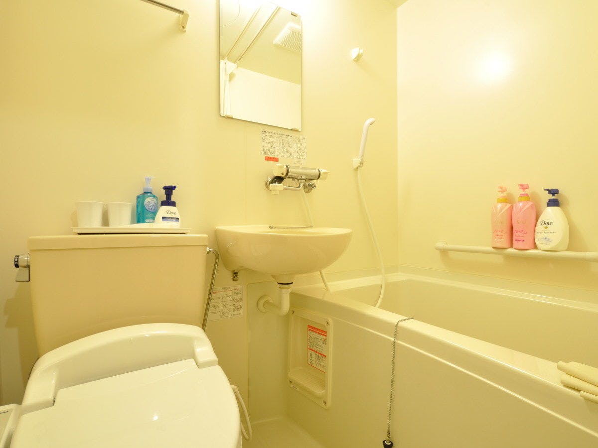 スタンダードルームのバストイレ