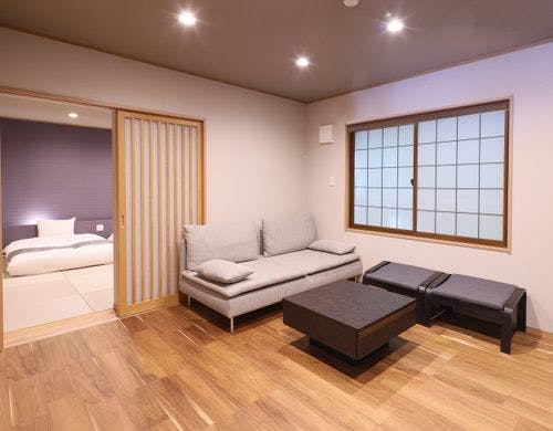 2023年4月OPEN新客室。寛ぎの和洋室。