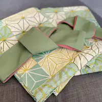 さっと羽織れる爽やかな浴衣です