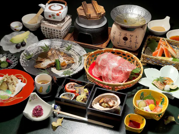 量より素材の質 重視の方へ【美味少量プラン】貸切風呂40分無料