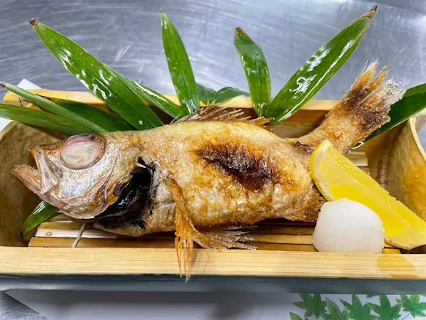 【日本海の恵み】のど黒(尾頭付き)オーナーシェフ 創作会席
