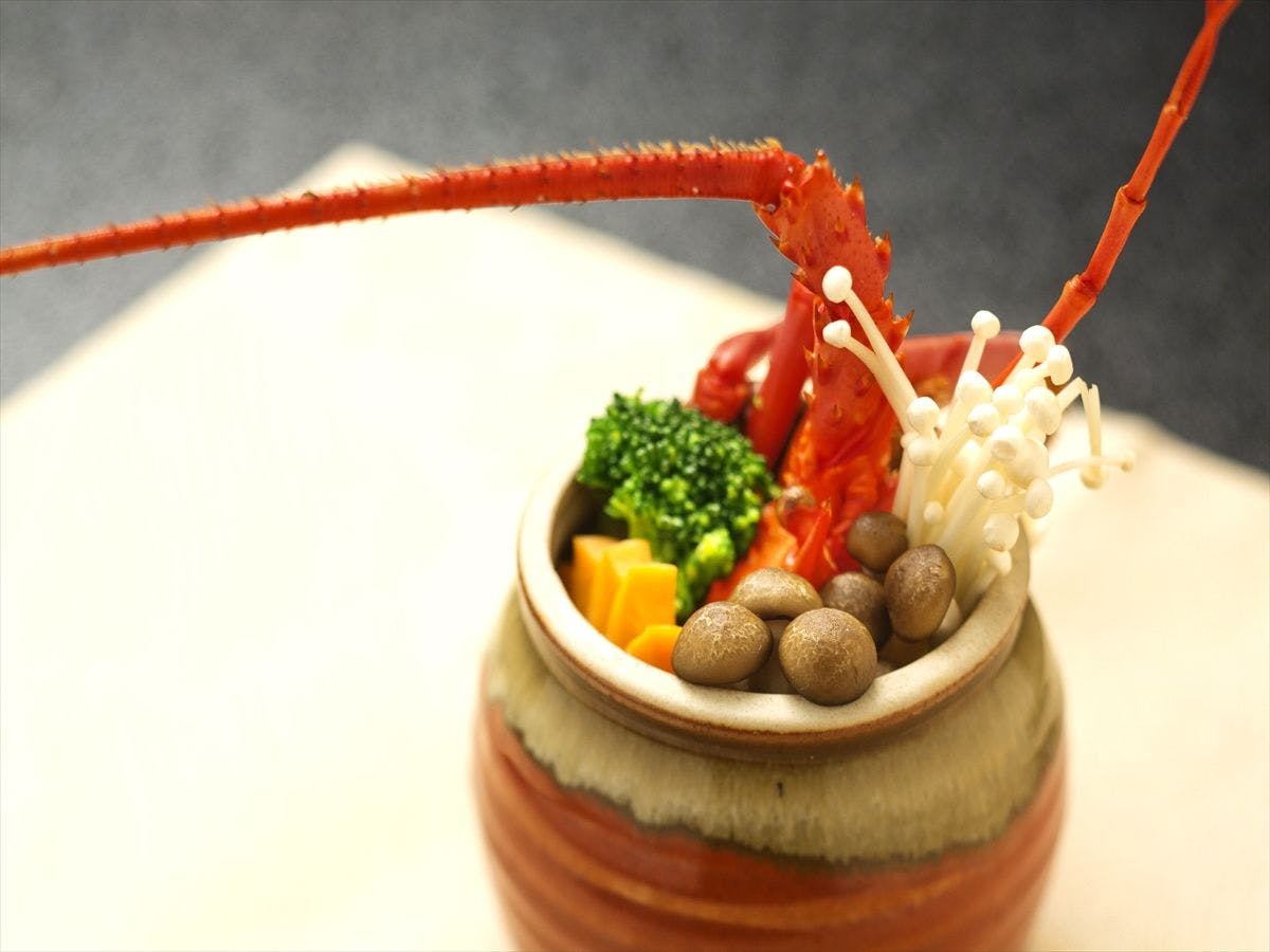 伊勢海老の蒸し物