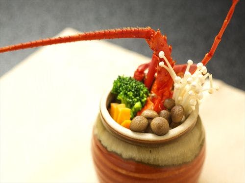 伊勢海老の蒸し物