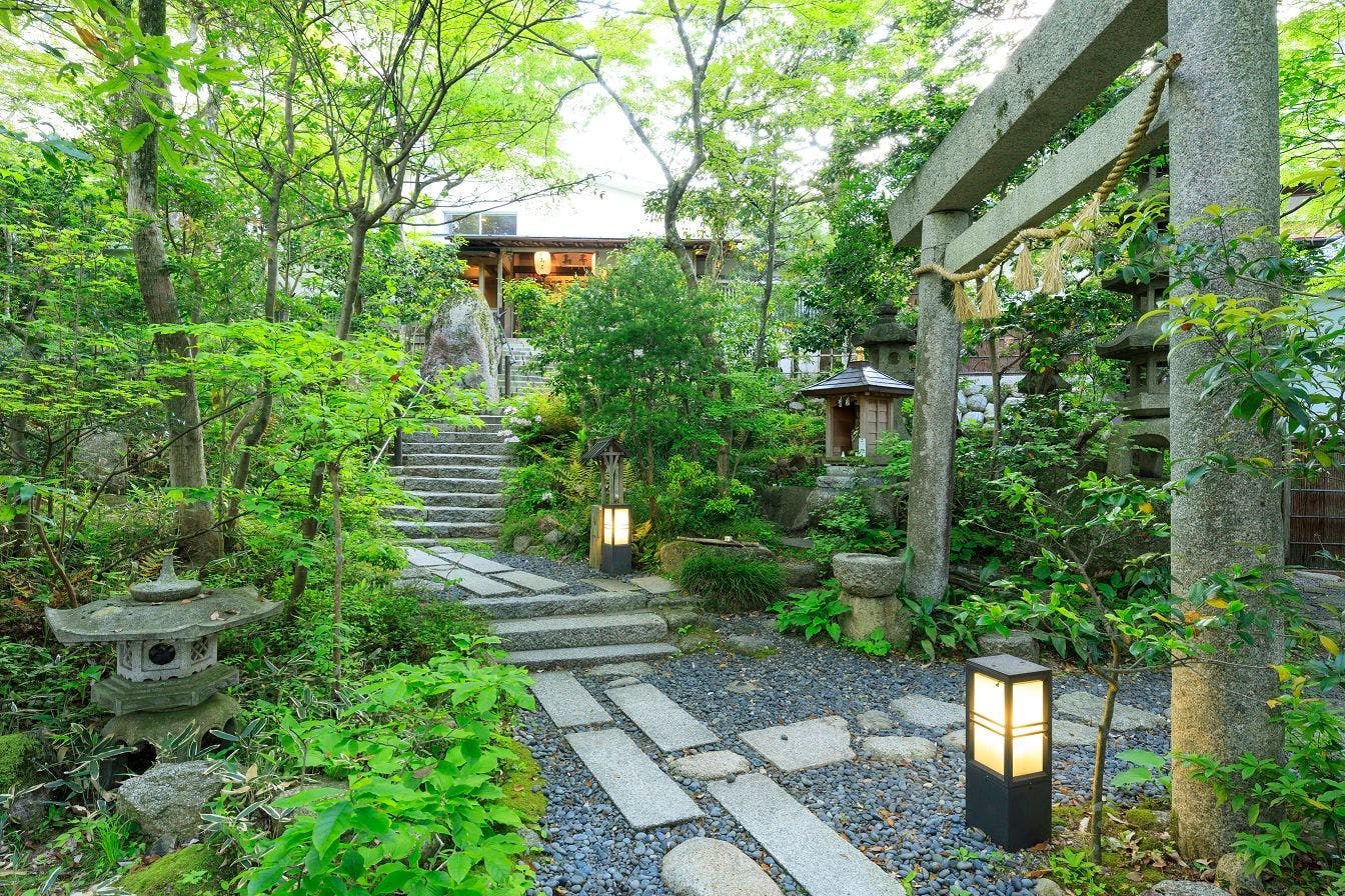 寿亭庭園　新緑