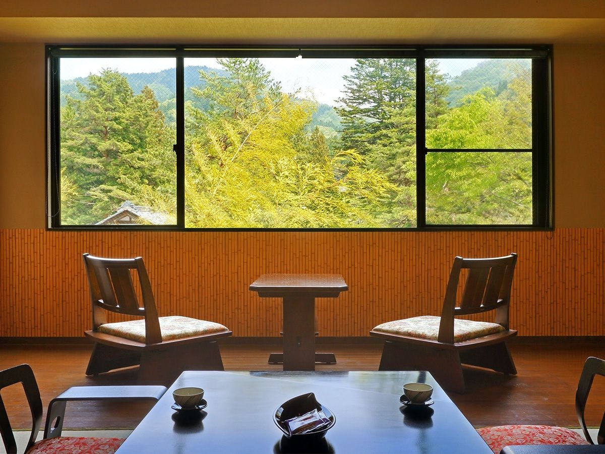 創作料理が自慢の宿　会津　喜多方　熱塩温泉　山形屋