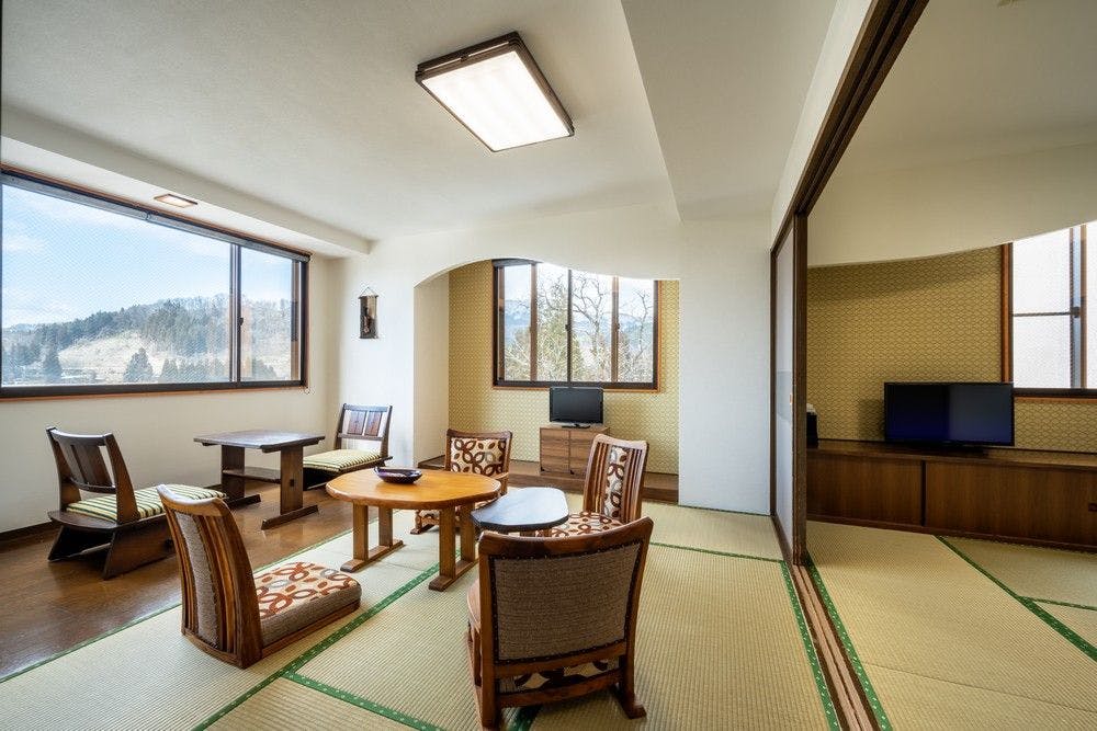 ซายูริเทย์◆ห้องพักสไตล์ญี่ปุ่นฝั่งวิวภูเขา [14 เสื่อทาทามิ]