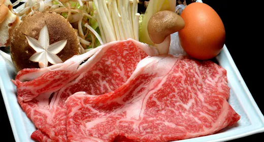 「極上素材」と、「最高の技」を・・・新潟牛すき焼き