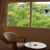 ※湖側のお部屋からの十和田湖