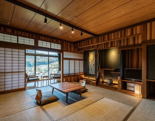 離れ露天風呂付10畳和室梅・千両