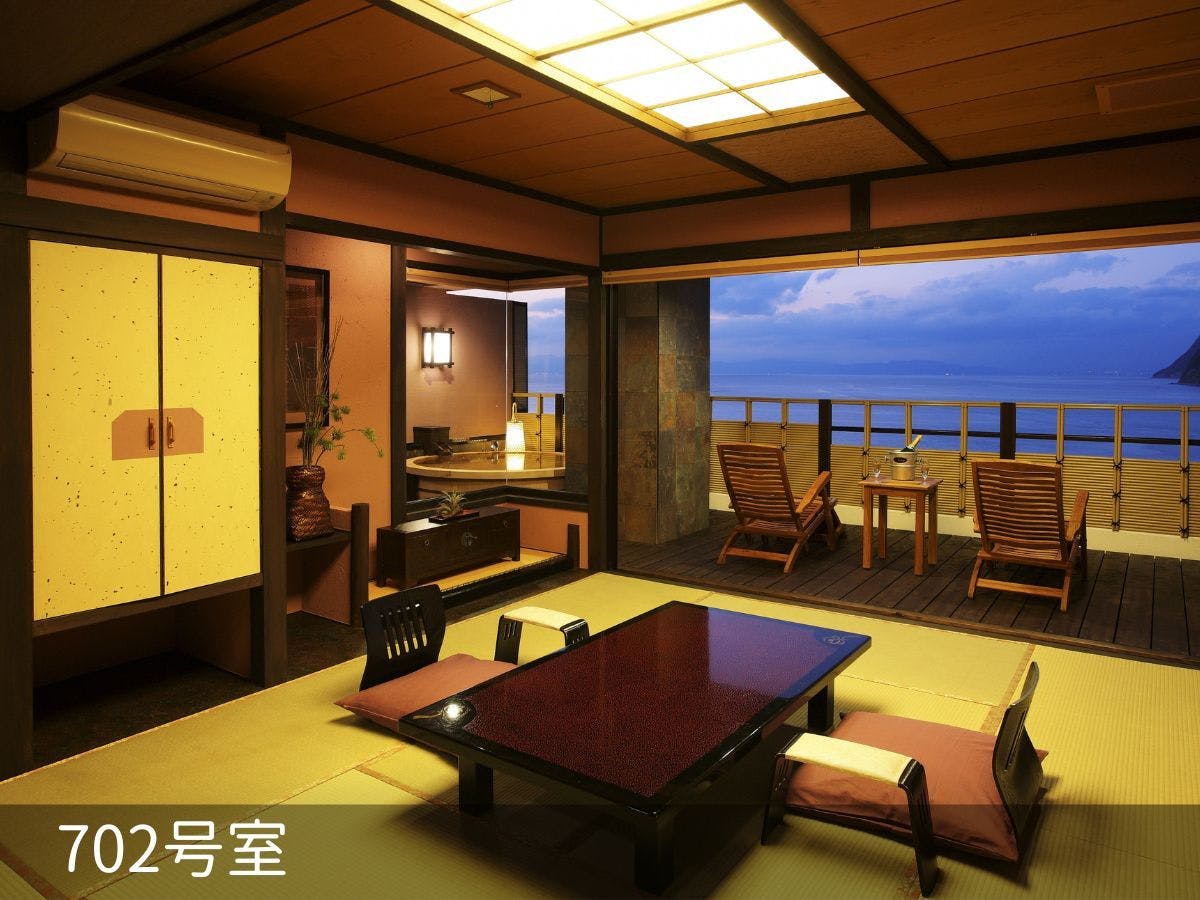 感動の海景色　新海花亭いずみ