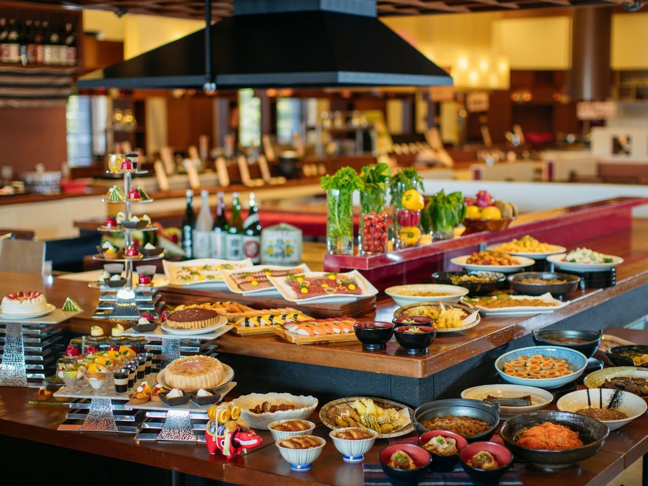 『あがらんしょ』バイキングメニュー一例