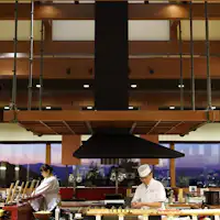 "아가란쇼" 동봉 뷔페 회장