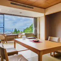 ■스자쿠테이 성하마을 쪽 다다미 객실