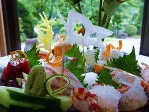 【100選入選記念】お造りの皿盛付コース