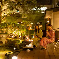 デッキテラスで庭火浴はいかがですか!