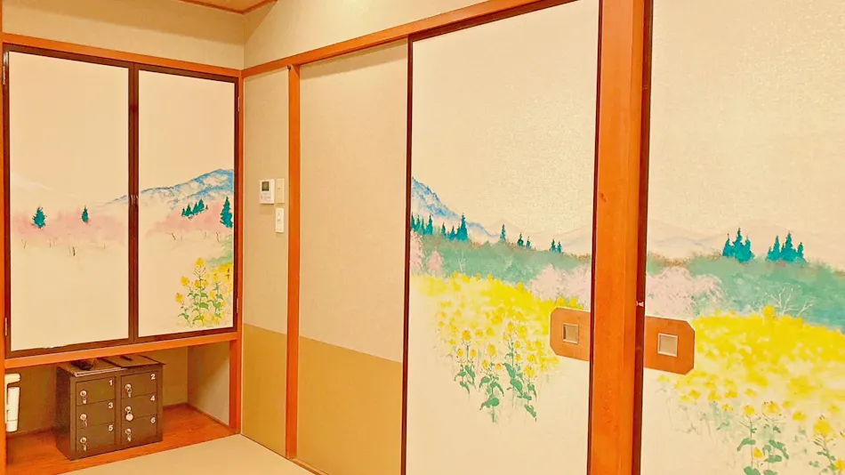 Accommodation Overlooking the Echigo Plain and Yahiko Mountain Range - Hoho -