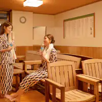 涼所でひと休み♪