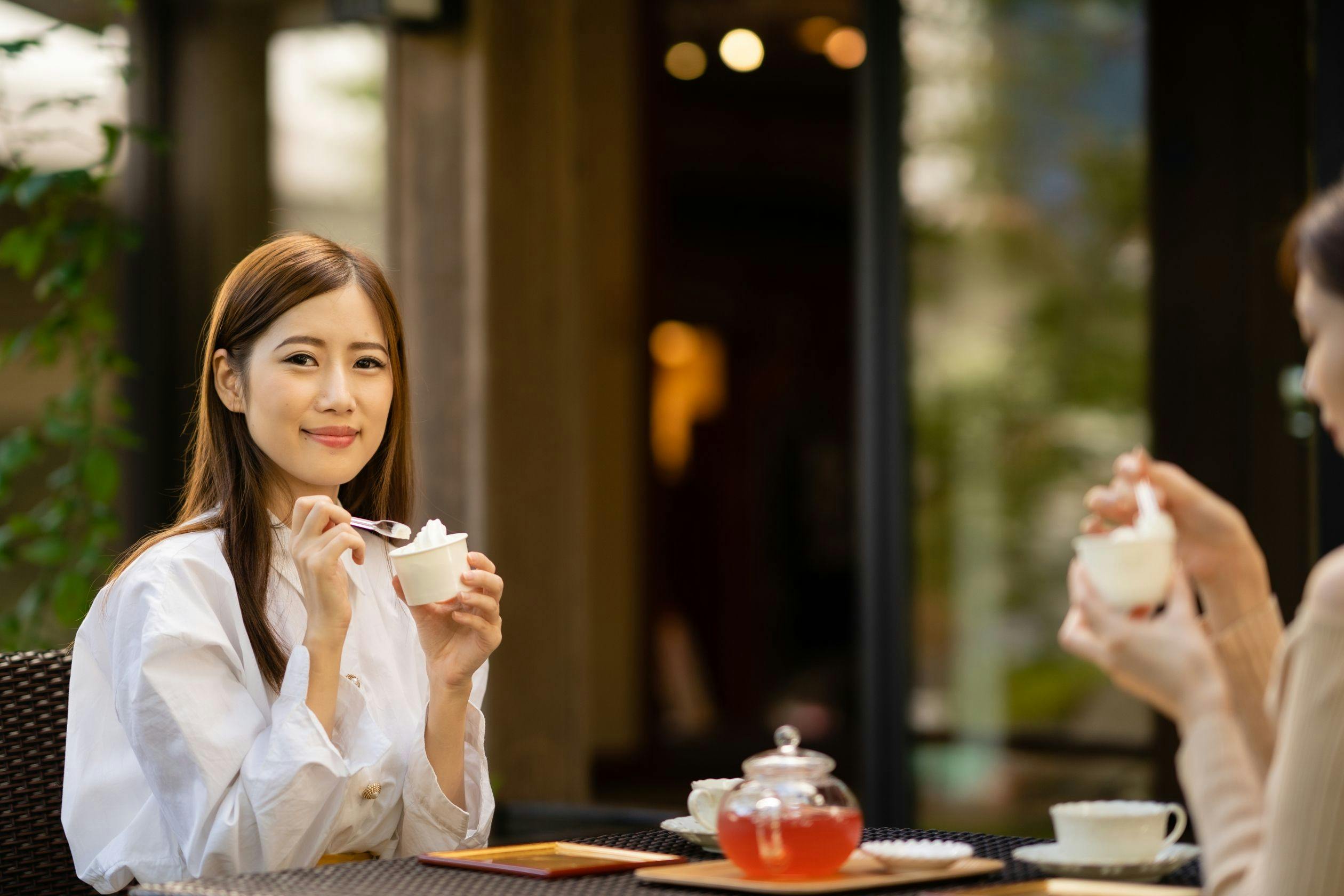 世界一のソフトクリーム機で作ってます！