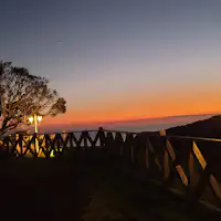 秋天的夕陽