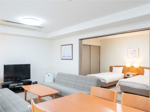 【和洋室ツイン5名定員（一例）】