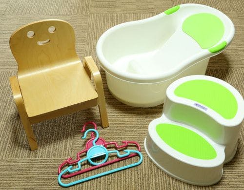 子育て応援グッズ（客室にご用意）