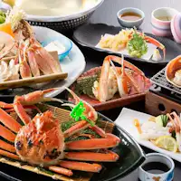 活け松葉がにコース