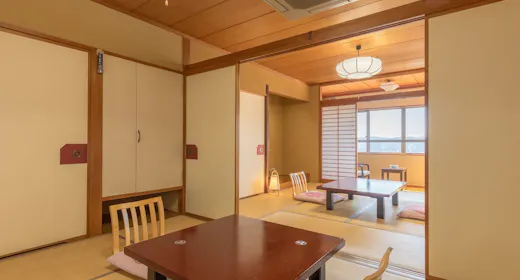 純和風客室二間続きタイプ(8畳+6畳)