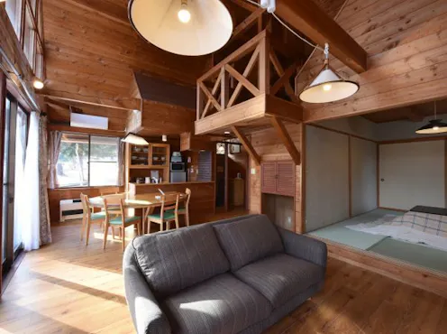 【温泉×ドッグラン付】戸建てコテージ