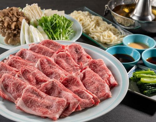 黒毛和牛しゃぶしゃぶ