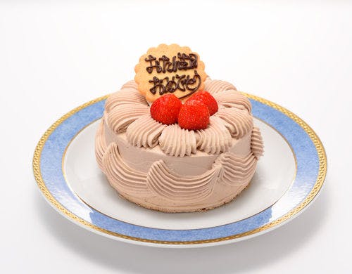 เราสามารถจัดเตรียมเค้กวันเกิดได้ด้วย♪