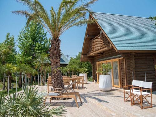 ログハウス A-type “Palm Terrace”