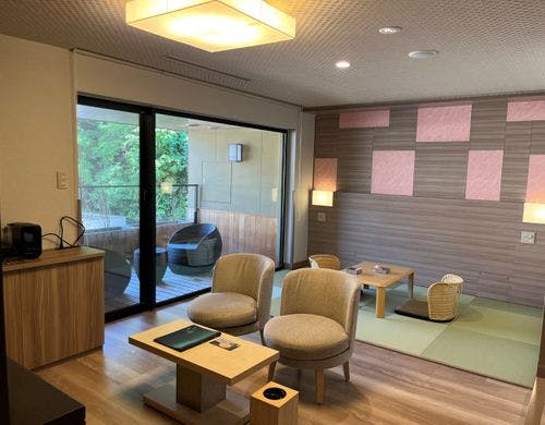 【温泉露天風呂付】和洋室５８平米